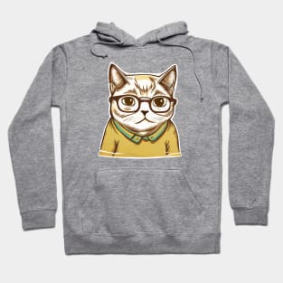 Office cat Hoodie